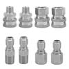 A60Z4 Наборы NPT 3/8 дюйма. Быстроразъемные комплекты из нержавеющей стали, папа и мама, папа и мама, 3/8, быстроразъемные фитингиmay