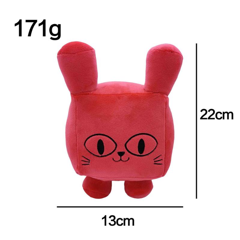 Pet Simulator X Balloon Cat Plush New Big Games Cat Плюшевые игрушки Kawaii Мультфильм Plushie Детский подарок Декор комнаты