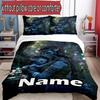 3pcs Duvet Cover Set (1*Duvet Cover + 2*Pillowcase, Without Core), Custom Name Avatar Pattern Bedding Set, Home Bedroom Decor Gift