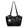 Large Capacity Women's Travel Tote Casual Versatile Shoulder Bag Simple Bag for University Students