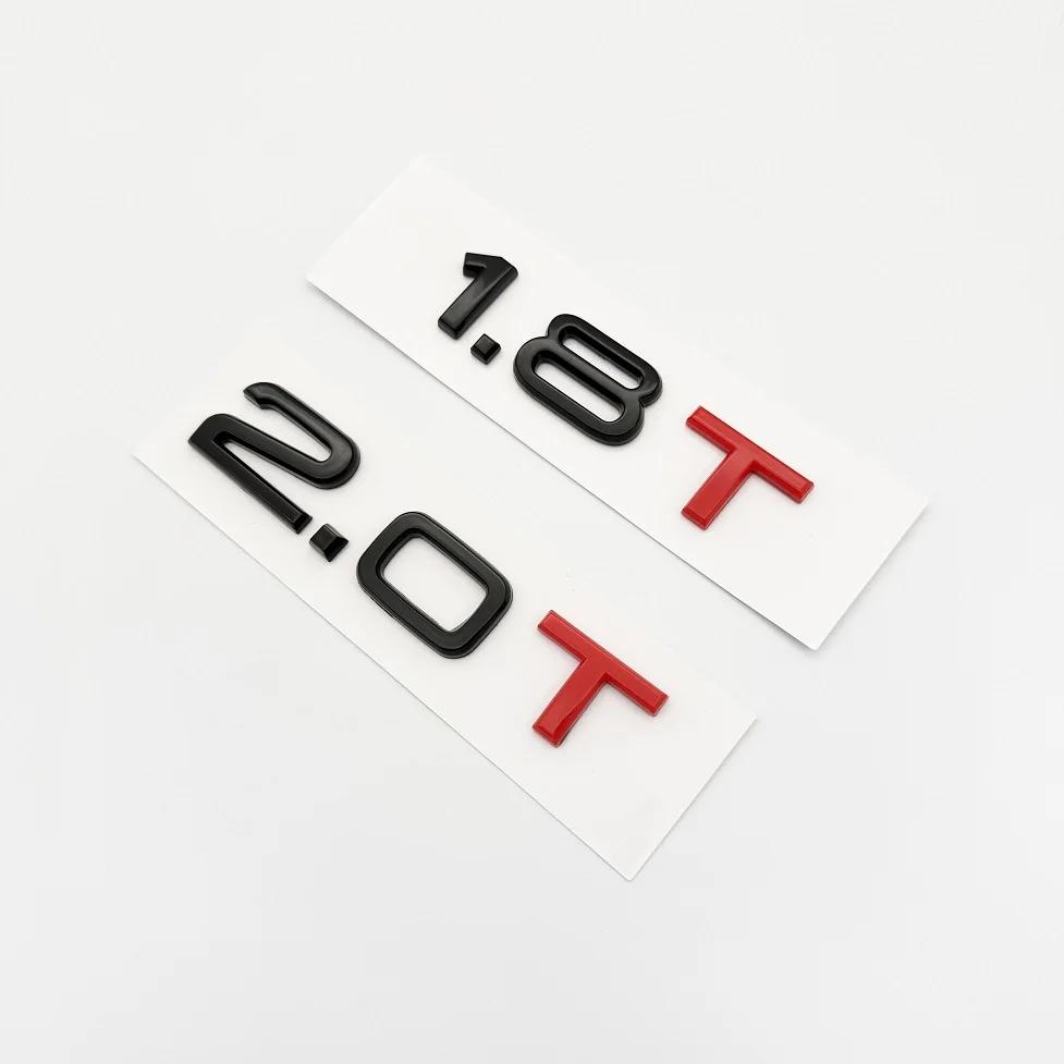 Автомобиль 3D ABS 1,8 T 2,0 T 3,0 T багажник с буквами, логотипом, знаком смещения, эмблемой, наклейками, наклейками для A1 A3 A4 A5 A6 A7 A8 Q2 Q3 Q5 Q7