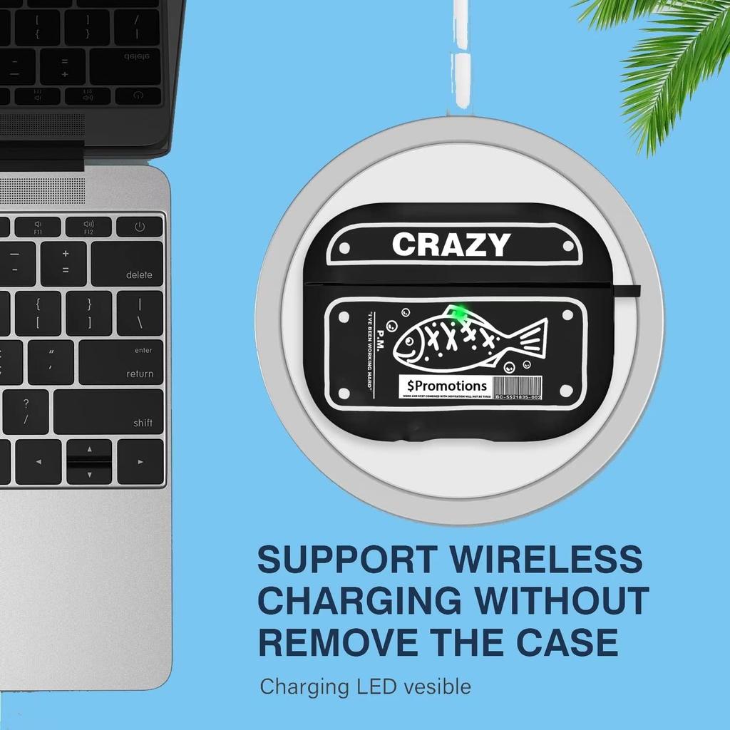 Чехол для AirPods 4 Стильный Смешной Милый Чехол для AirPods 4-го поколения Дизайн с лягушкой Простой Чехол для AirPods 4 Стильный Раздельный ТПУ Зарядный чехол с