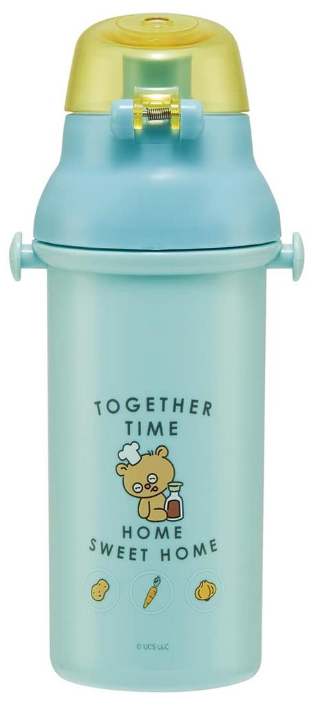 Skater Бутылка для воды 480 мл Миньоны 23 Миньоны Антибактериальный пластик Сделано в Японии Детская PSB5SANAG-A