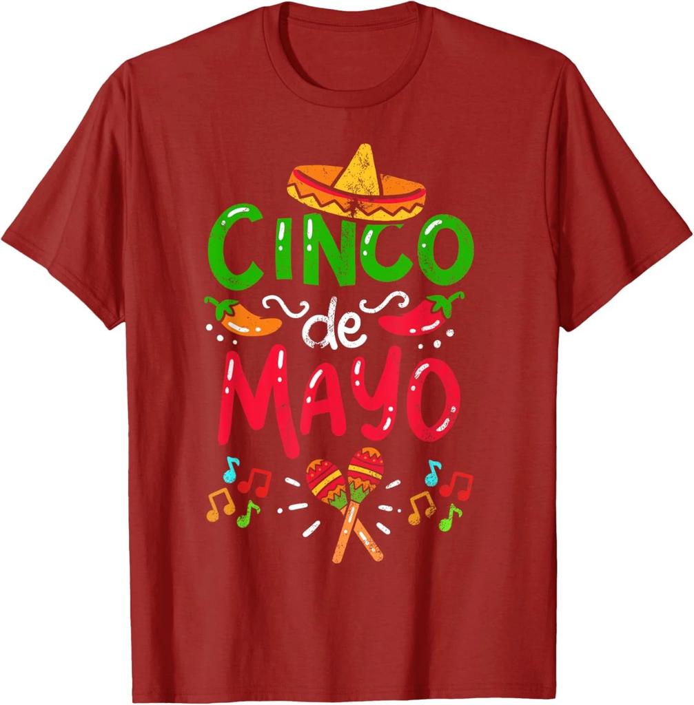 Vintage Cinco De Mayo Mexico Lover People Celebration Unisex T-Shirt