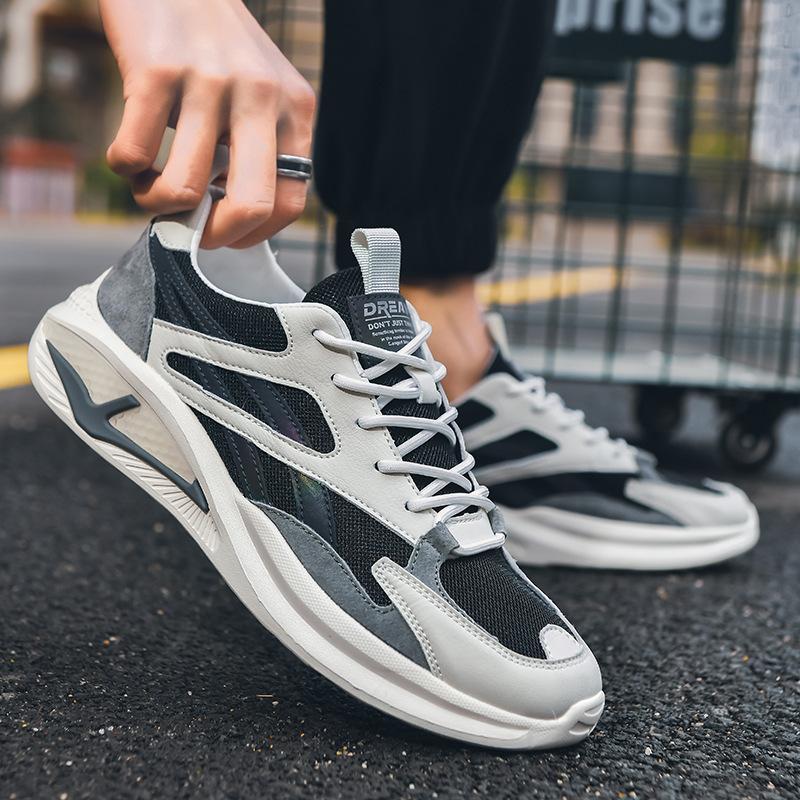 Кроссовки Повседневные кроссовки с мягкой подошвой Легкие кроссовки на платформе Мужская трендовая обувь