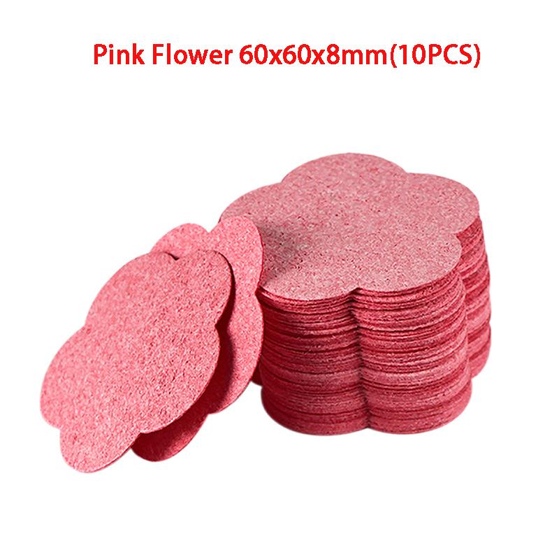10 шт. очищающая губка для лица отшелушивающая маска для лица спа-массаж для снятия макияжа более плотный компресс Flower Heart натуральная целлюлоза