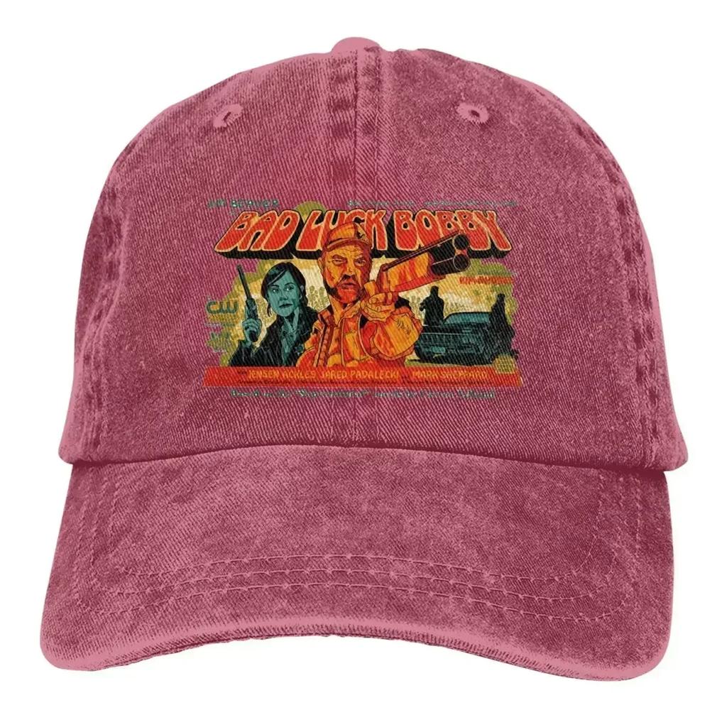 Washed Mens Baseball Cap Bad News Trucker Snapback Caps Dad Hat Supernatural Singer TV Golf Hats