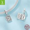 Openable Cross Pendant Jewelry Accessories, Cross-Border Popular Accessories S925 Sterling Silver Beads