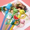 Silicone Straw Plug Reusable Airtight Drinking Dust Cap Cup Accessories Cartoon