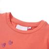 Children's T-shirt and Coral Ruffle Sleeves 92/104/116/128/140