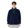 Uniqlo Флисовая свободная толстовка унисекс X White Mountaineering Collaboration Индиго 443221-69