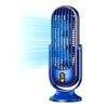 Tower Fan for Bedroom, Portable Rechargeable Desk Fan with 5 Gears, 720 Degrees  Rotating Cooling Fan for