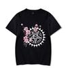 Popular Anime Black Butler Cherry Blossom Summer Print Casual Short-sleeved Shirt Fashion Loose Women's Top T-shirt