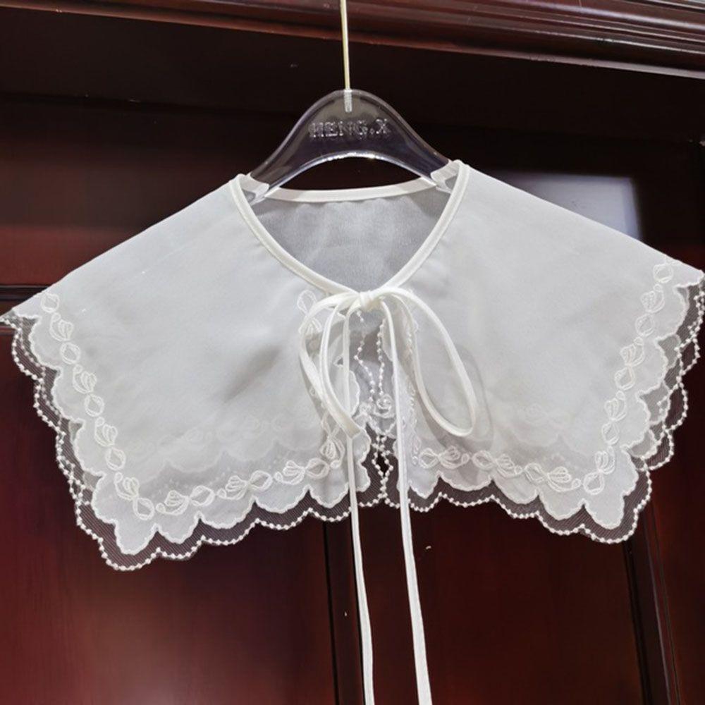 Sunscreen Shirt False Collar Detachable Doll Fake Collar Women Shawl Mini Cape Fake Collar