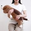 Livheart Premium Sleepy Animals Vicky the Beagle Body Large Fluffy and Squishy Plush Gift Item Pillow, (Approx. 70cm), Toy, 48903-37
