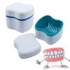 Health Care Denture FALSE Teeth Cleaning Tool Box Storage Case Basket Container