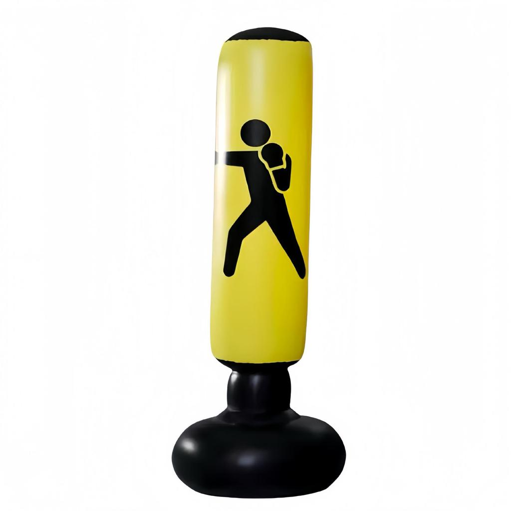 Inflatable Freestanding Punching Bag for Home Boxing and Kids' Taekwondo Training