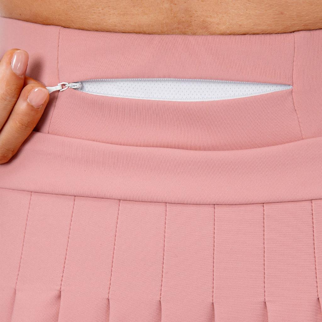 Женские повседневные шорты из двух предметов для бега, летние спортивные шорты для велоспорта, плиссированная юбка для тренажерного зала, йоги, теннисная юбка (с карманами)