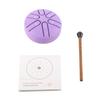 Handpan Drum Professional Mini 6 Note Worry Free Tongue Drum Percussion Instrument with Drumstick