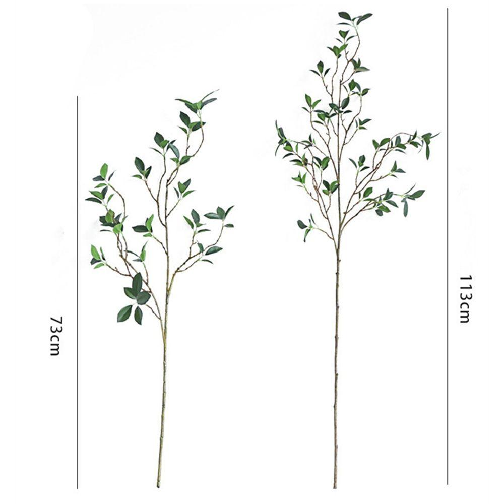 1 PCS Reusable Artificial Plants Ornaments Luxury Creative Fake Ficus Tree Branch Simple Simulate Long Branch