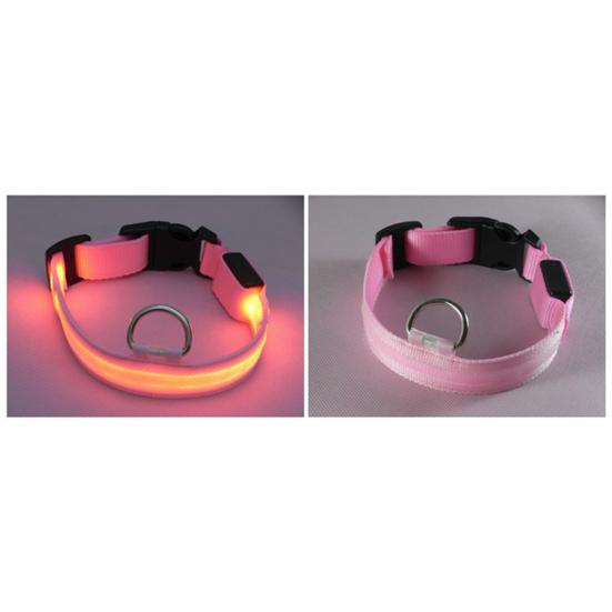 Ошейник-светящийся кулон для щенка, питомца, собаки, с мигающим светодиодом, USB-перезаряжаемый, против потери