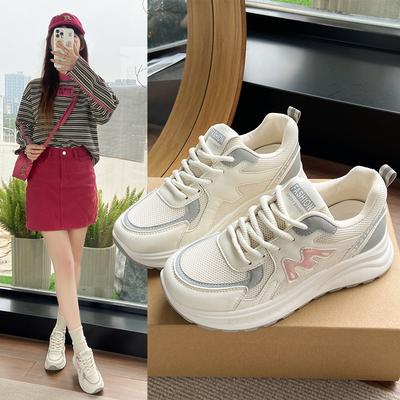 Весна 2025 года, женская обувь Forrest Gump, новая обувь для папы на платформе, дышащая спортивная обувь, легкие повседневные кроссовки для бега, немецкие тренировочные кроссовки