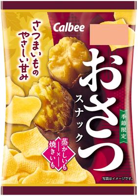 Calbee Osatsu Snack 18г x 24 пакетика [Osatsu Snack]