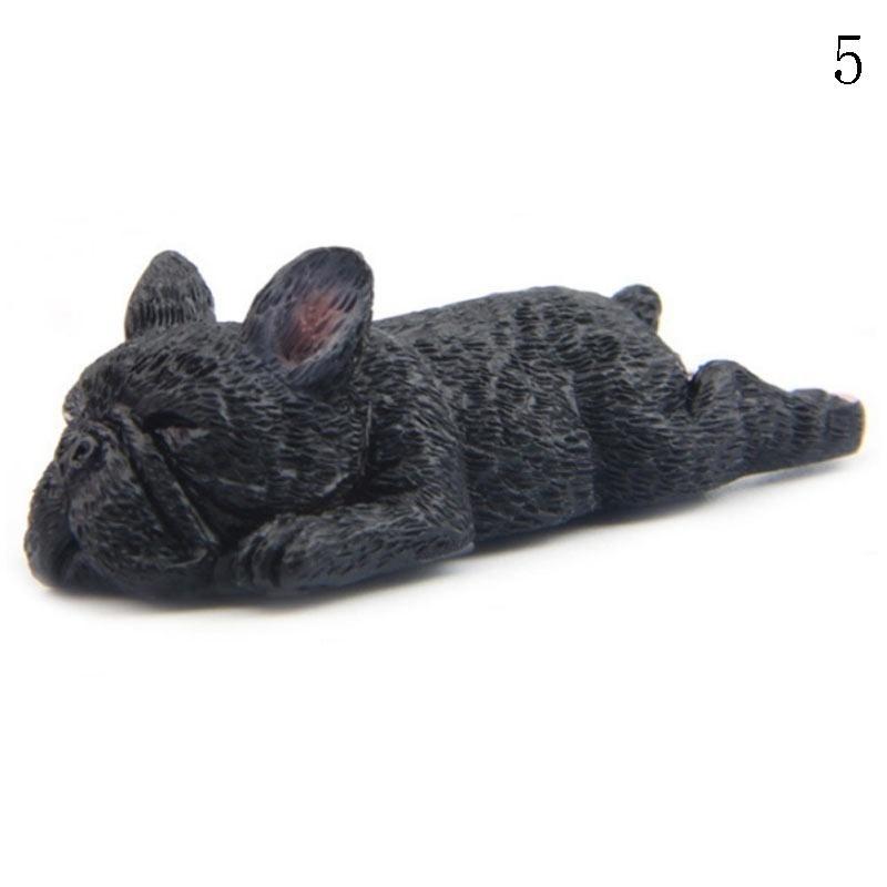 Small Bulldog French Bulldog Model Magnetic Sticker Handle Diy Fridge Sticker Magnetic Sticker