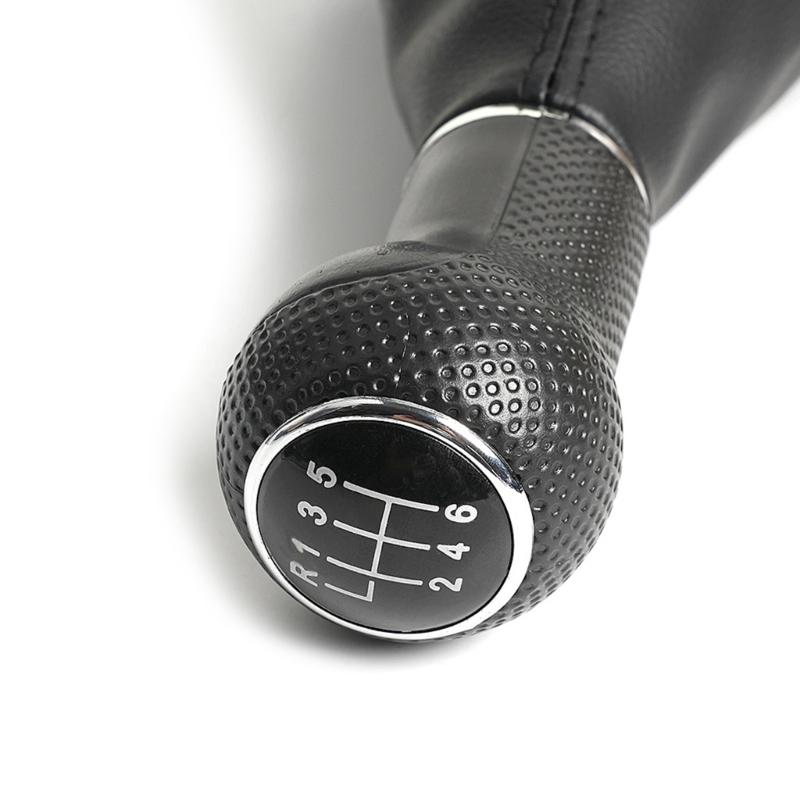 Ручка рычага переключения передач автомобиля, рычаг, палка, чехол-пыльник, кожа PU, 5/6-ступенчатая