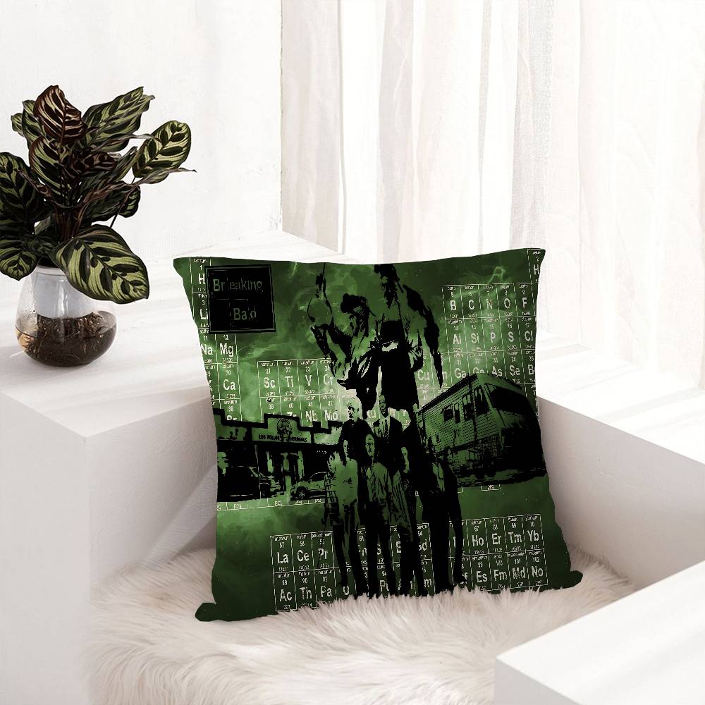 Tv Series B-Breaking Bad Pillow Gift Home Office Decoration Pillow Bedroom Sofa Car Cushion Coverpillow Case