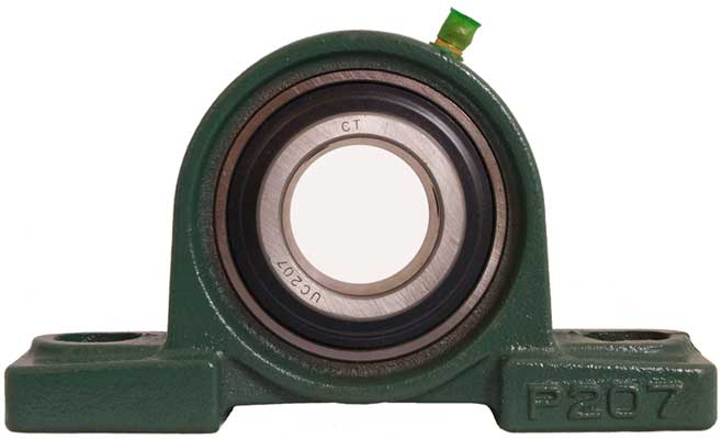 Basic set for circular saw (circular / crosscut) with 30mm mount / left thread / 300mm / based on UCP207 bearings