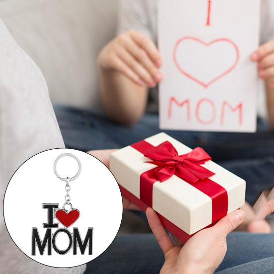 Брелок для ключей с подвеской в виде сумки для автомобиля, с надписью «Любовь, мама, папа», с двухсторонней гравировкой