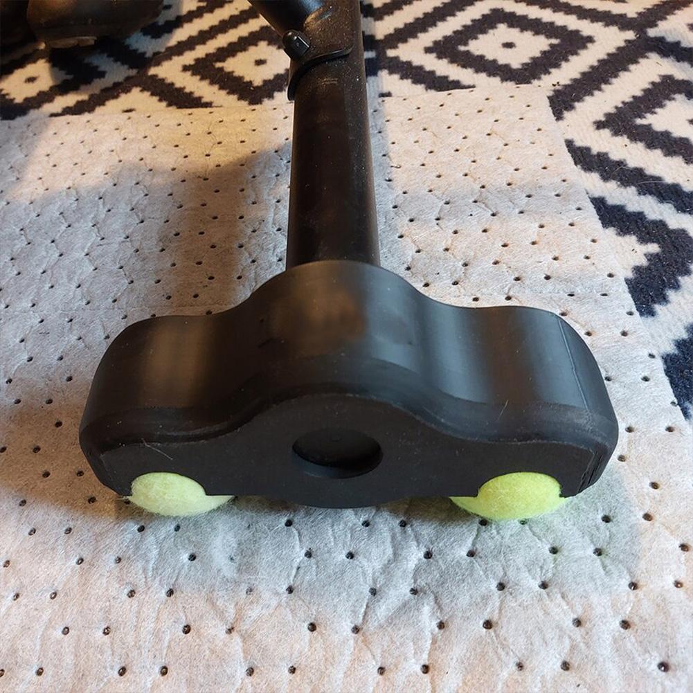 2/4 Pack Cycling Training Foot Pads Tennis Ball Foot Pads Cycling Bike Foot Pads for Smart Bike Trainer Home Workout Equipment