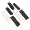 Fingerboard Foam Grip Tapes For Finger Skateboard Anti-Slip Wooden Fingerboard Deck Adhesive Tape Stickers Grip Tapes Black Mat
