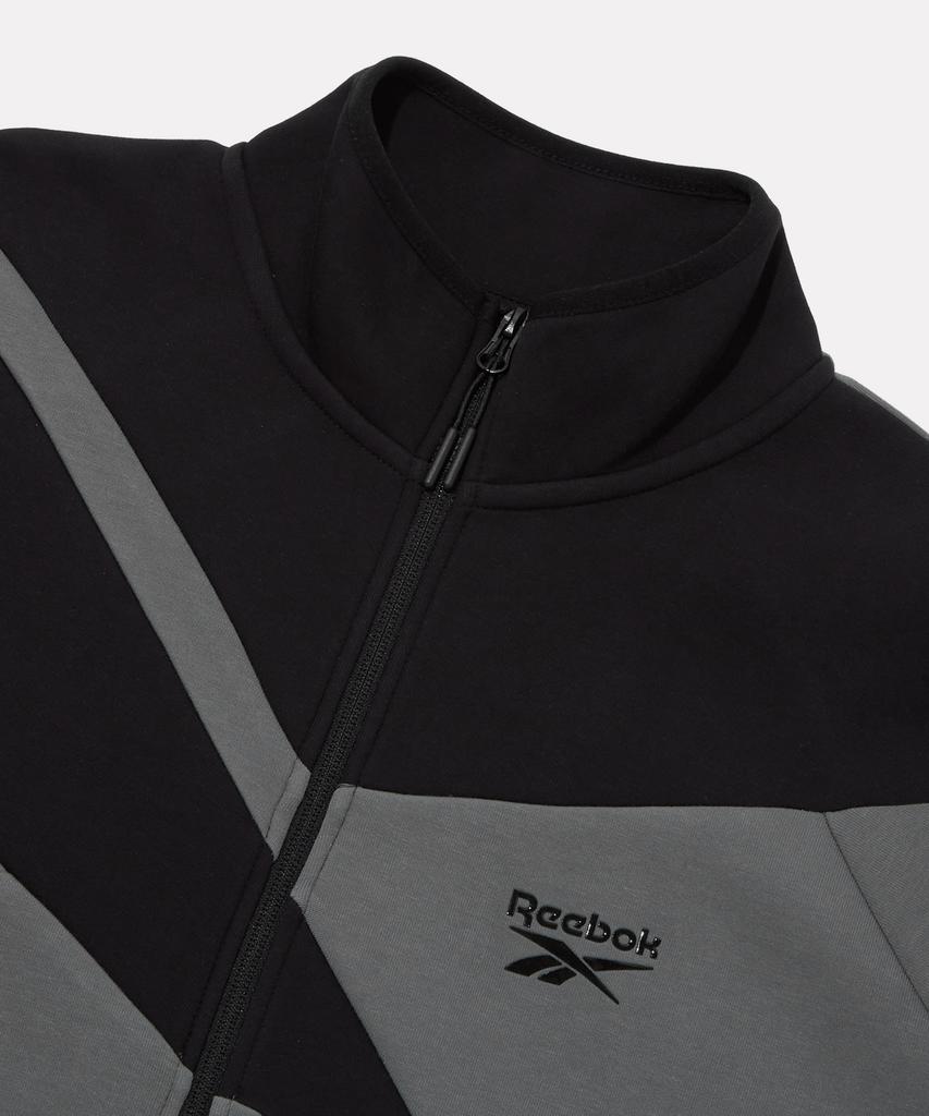 Reebok Толстовка на молнии из неопрена - Черный / 100239679