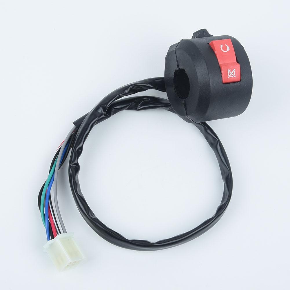 For Motorcycle Start Switch Parts 7 Wire 90cc 110cc ATV For Coolster Quad