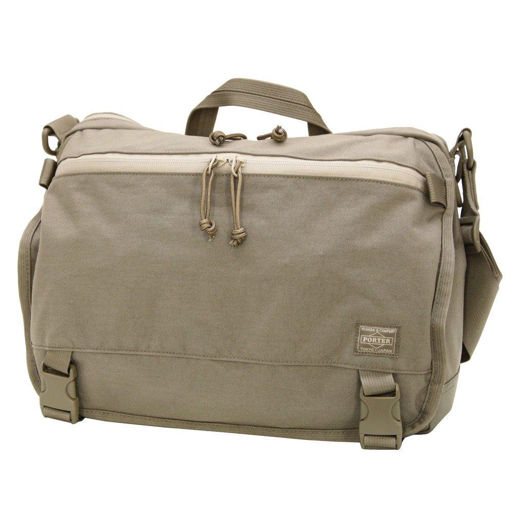 Porter Klunkers Shoulder Bag L (Beige)
