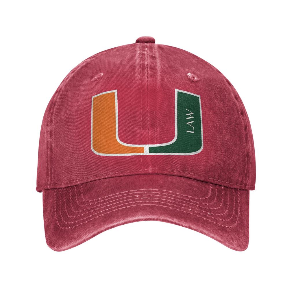 Бейсболка Miami Hurricanes 2025 Плей-офф студенческого футбола The U is Back Летняя мода Хип-хоп Спорт Козырек Кепка-snapback