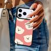 Кавайный Милый Медведь Корейский Животный Чехол Для Телефона Для iPhone 17 Air 14 15 13 12 Max Чехол Для Apple 14 15 16 16e 11 Pro Max Plus