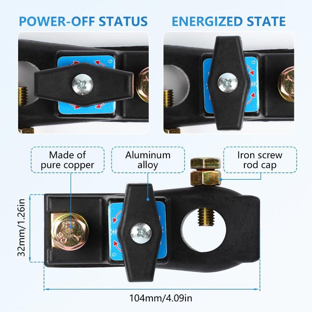 Быстродействующий выключатель аккумуляторной батареи автомобиля, выключатель питания для автомобиля, автофургона и лодки