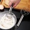Stainless Steel Dough Whisk Bread Mixer Pastry Blender Baking Tool with Hanging Hole Kitchen Essentials