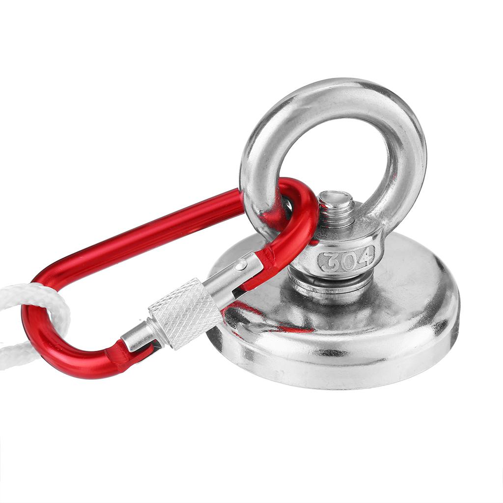 350/450/600 кг неодимовый магнит супер мощный рыболовный инструмент спасательный магнит кольцо большой горшок магнитное железо бор сильный высокий артефакт с веревкой 10 м