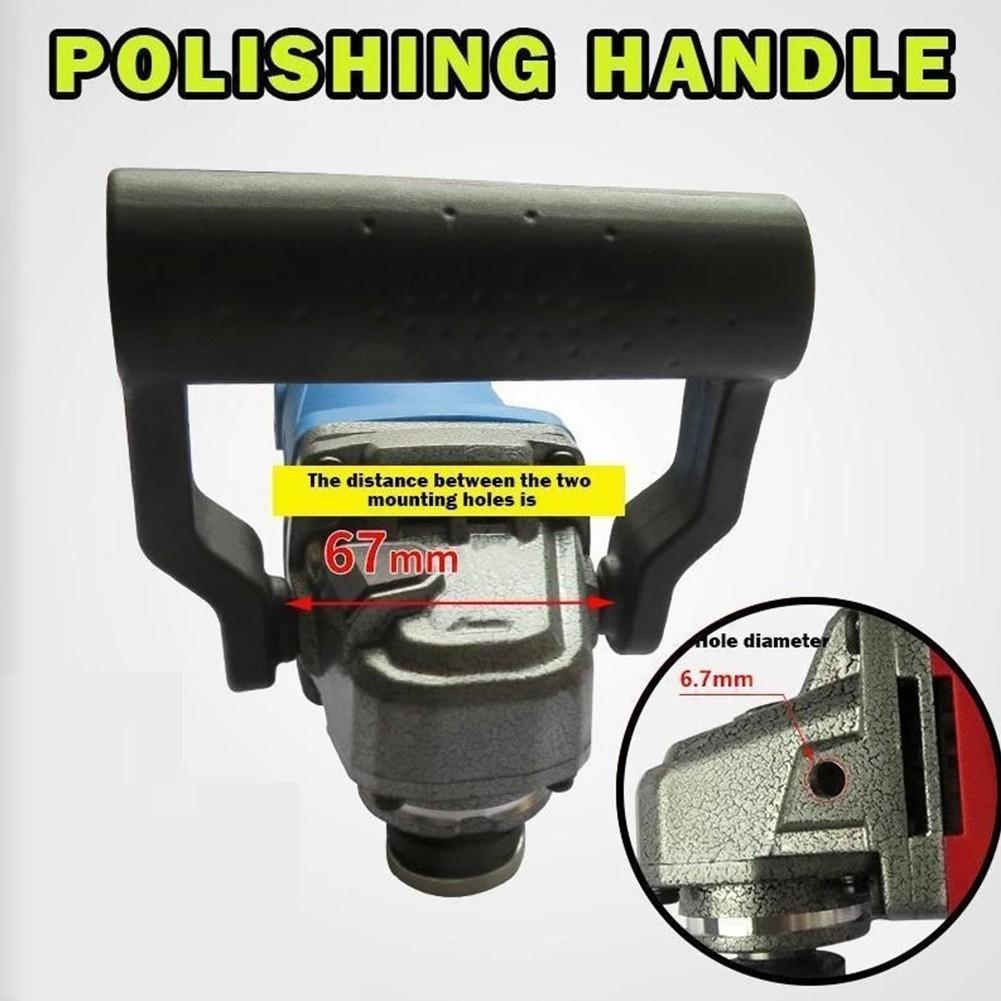 Ручка угловой шлифовальной машины, резьба 8 мм, вспомогательный гуманизированный дизайн