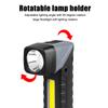 Multifunctional Work Lights LED Magnetic Flashlight Built In Battery USB Rechargeable Portable Flash Light Camping Repair Torch