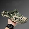 Claccis Men Slippers 2025 Men Summer Beach Shoes Women Outdoor Shoes Camouflages Slide Sandals Summer Couples Garden Clogs
