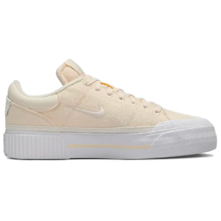 Nike Court Legacy Lift Pale Ivory Hemp женские кроссовки Cream Phantom White FZ2606-101