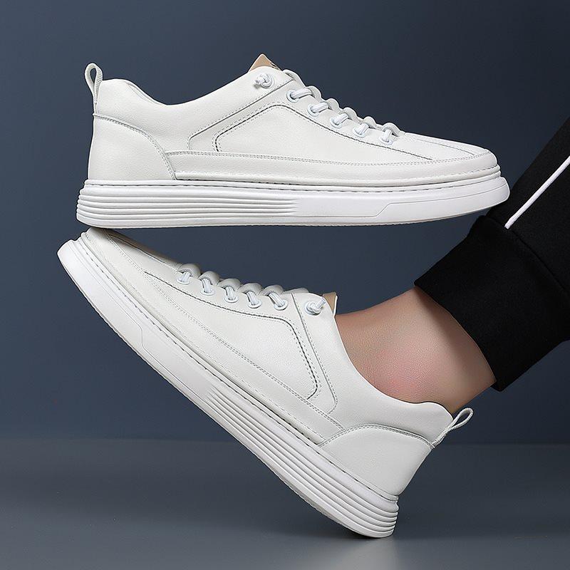 Повседневные мужские кроссовки из натуральной кожи, роскошные дизайнерские походные туфли ручной работы из кожи для отдыха на открытом воздухе, повседневные модные нескользящие мужские туфли