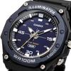 Casio CASIO Стандартные Аналоговые Кварцевые Часы со Светодиодной Подсветкой MW-620H-2AV Мужские Темно-синие MW-620H-2AV