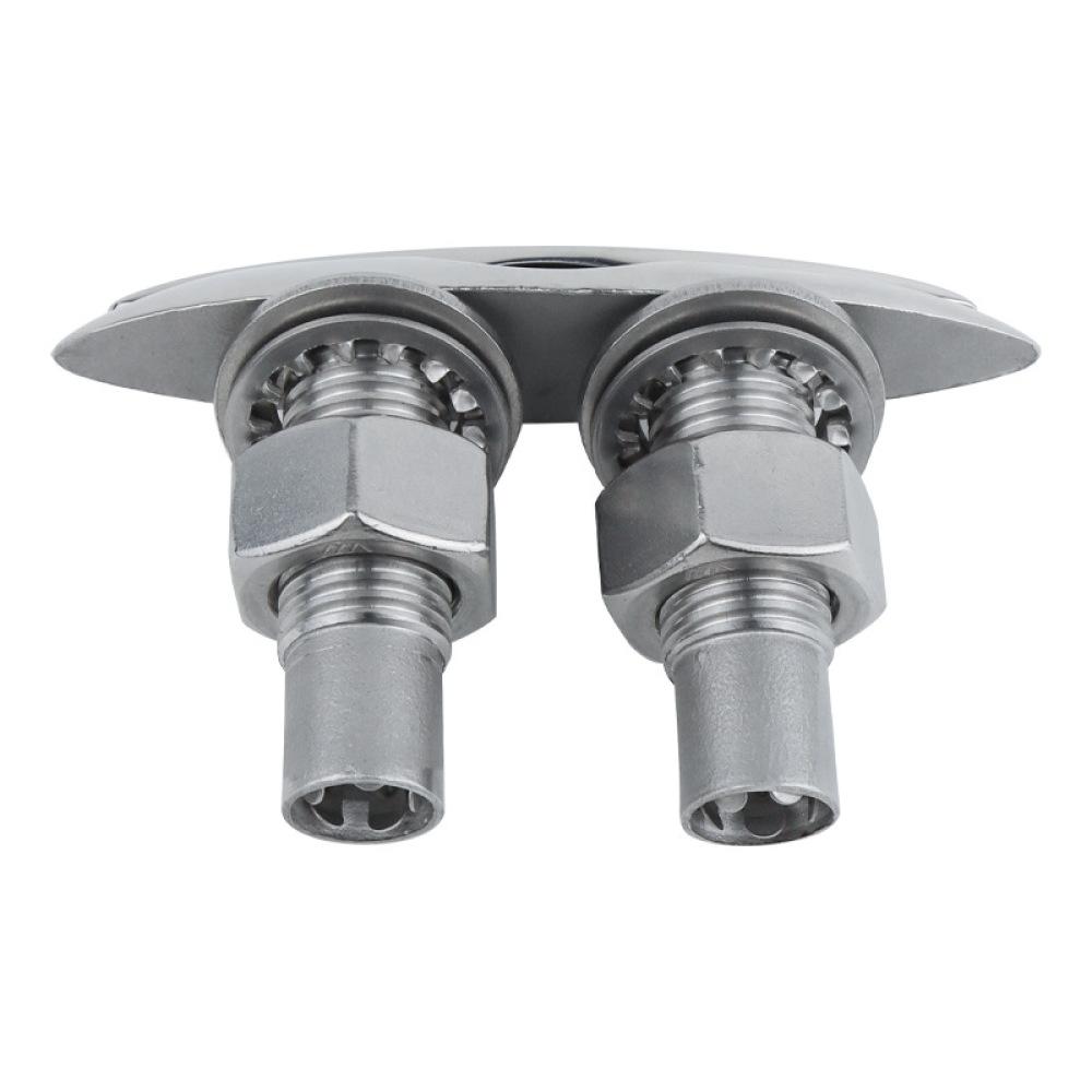 316 Stainless Steel Double Invisible Lifting Cable Bolt Bollard Rope Guide Yacht Hardware Accessories Bollard Cable Bolt