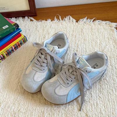 Популярные кроссовки для моральной подготовки в стиле черной ниши Гонконга для женщин 2025 осень универсальные спортивные и для отдыха Forrest Gump board sh